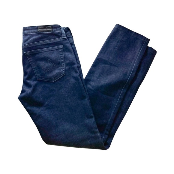 AG Adriano Goldschmied The Stilt Cigarette Leg Jean in Dark Wash sz 26 - Picture 5 of 9